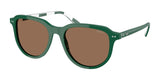 Polo PH4225 Sunglasses Shiny Dark Green / Dark Brown