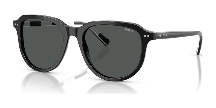 Polo PH4225F Sunglasses | Size 53 / Shiny Black / Dark Grey (3N 12.4%) №500187