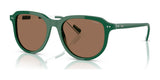 Polo PH4225F Sunglasses Shiny Dark Green / Dark Brown