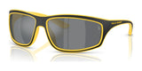 Polo PH4227U Sunglasses Matte Yellow / Black / Grey Mirror Black