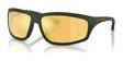 Polo PH4227U Sunglasses Matte Dark Green / Orange Mirror