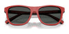 Polo PH4228U Eyeglasses | Size 55 / Matte Orange №546080 / Dark Blue (3N 14.9%)