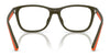 Polo PH4228U Eyeglasses | Size 55 / Matte Orange №546080 / Dark Blue (3N 14.9%)