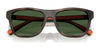 Polo PH4228U Eyeglasses | Size 55 / Matte Orange №546080 / Dark Blue (3N 14.9%)