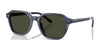 Polo PH4234U Sunglasses | Size 54 / Shiny Striped Blue / Dark Grey (3N 12.4%) №631487