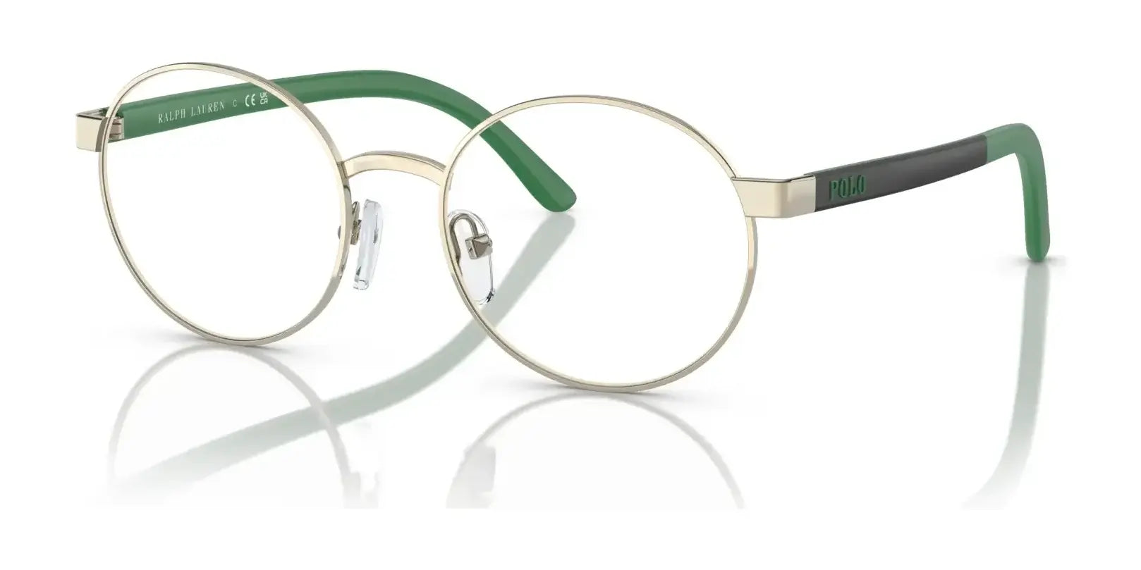 Polo PP8041 Eyeglasses Shiny Pale Gold