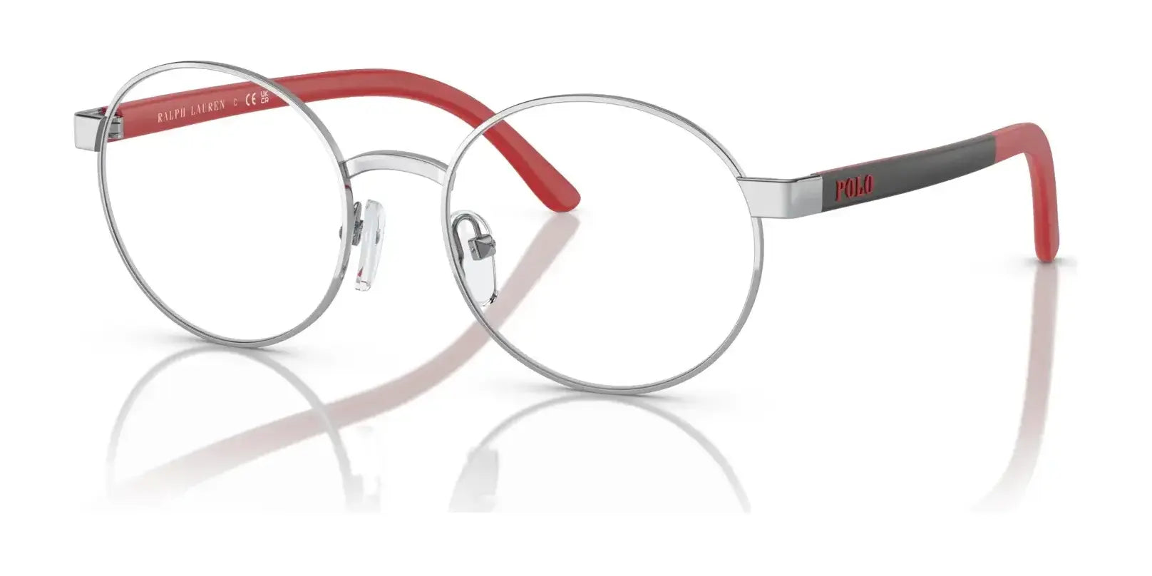 Polo PP8041 Eyeglasses Shiny Silver