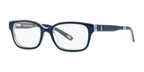 Polo PP8520 Eyeglasses Navy Blue On White / Crystal