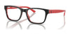 Polo PP8534 Eyeglasses / Shiny Black On Red №1503 / Size 48