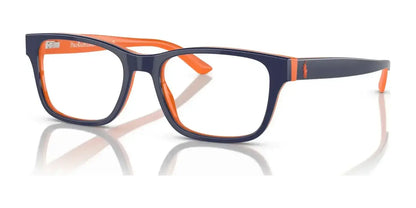 Polo PP8534 Eyeglasses Shiny Blue On Orange