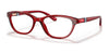 Polo PP8542 Eyeglasses | Size 48 / Shiny Opal Red №5458