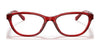Polo PP8542 Eyeglasses | Size 48 / Shiny Opal Red №5458