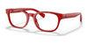 Polo PP8543U Eyeglasses / Shiny Red №5257 / Size 47