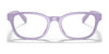 Polo PP8543U Eyeglasses / Shiny Sky Lavander №6018 / Size 47