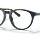 Shiny Transparent Navy Blue №5470