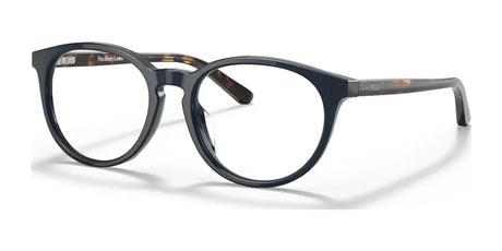 Polo PP8544U Eyeglasses Shiny Transparent Navy Blue