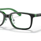 Shiny Black On Green №5613