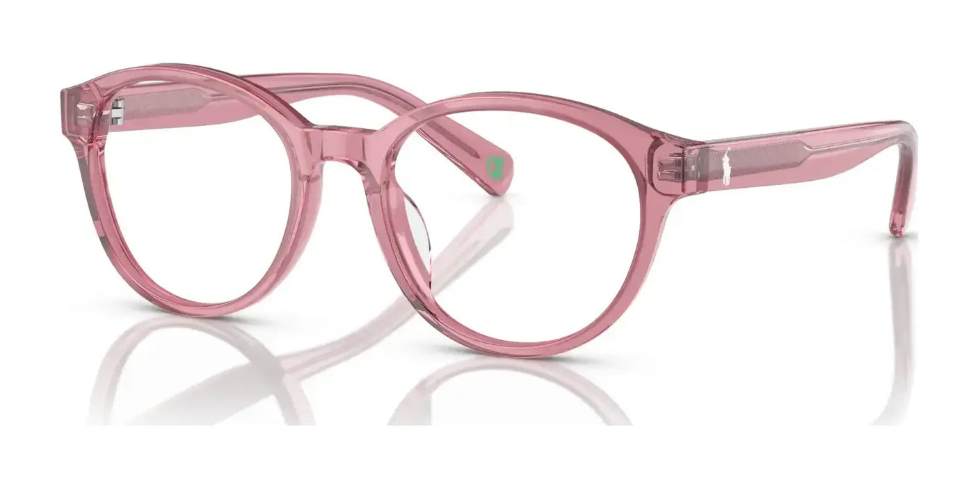 Polo PP8546U Eyeglasses Shiny Transparent Rose