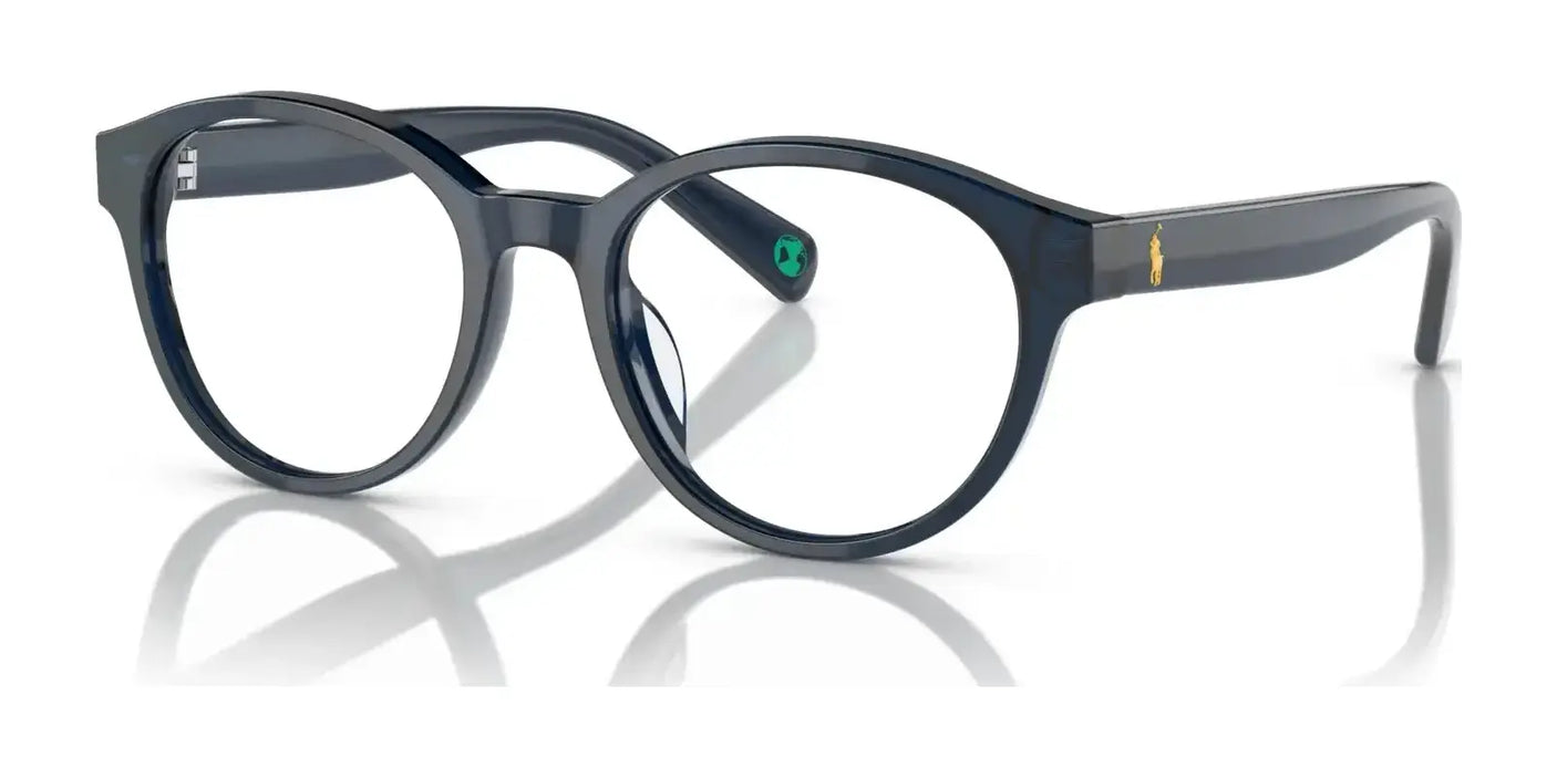 Polo PP8546U Eyeglasses Shiny Transparent Navy