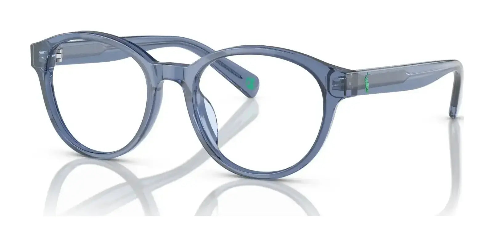 Polo PP8546U Eyeglasses Shiny Transparent Blue