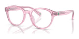 Polo PP8546U Eyeglasses Shiny Transparent Pink