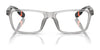 Polo PP8547U Eyeglasses / Shiny Transparent Light Grey №5755 / Size 47