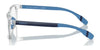Polo PP8547U Eyeglasses / Shiny Transparent Light Grey №5755 / Size 47
