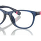 Shiny Transparent Dark Blue №5717