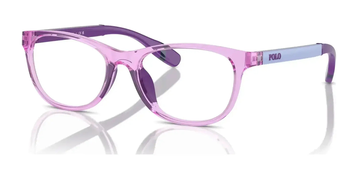 Polo PP8548U Eyeglasses Shiny Transparent Lilac