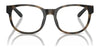 Polo PP8549U Eyeglasses / Shiny Transparent Dark Blue №5717 / Size 43