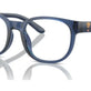 Shiny Transparent Dark Blue №5717