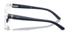 Polo PP8549U Eyeglasses / Shiny Transparent Dark Blue №5717 / Size 43