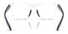 Polo PP8549U Eyeglasses / Shiny Transparent Dark Blue №5717 / Size 43