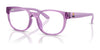 Polo PP8549U Eyeglasses / Shiny Transparent Violet №5947 / Size 45