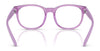 Polo PP8549U Eyeglasses / Shiny Transparent Dark Blue №5717 / Size 43