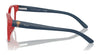 Polo PP8549U Eyeglasses / Shiny Transparent Dark Blue №5717 / Size 43