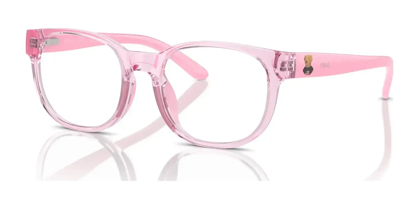 Polo PP8549U Eyeglasses Shiny Transparent Pink