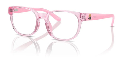 Polo PP8549U Eyeglasses Shiny Transparent Pink