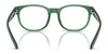 Polo PP8549U Eyeglasses / Shiny Transparent Dark Blue №5717 / Size 43