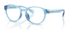 Polo PP8550U Eyeglasses / Shiny Transparent Blue №6252 / Size 45