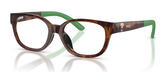 Polo PP8551U Eyeglasses / Shiny Caramel Havana №5003 / Size 45