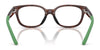 Polo PP8551U Eyeglasses / Shiny Caramel Havana №5003 / Size 45