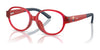 Polo PP8552U Eyeglasses / Shiny Transparent Red №5102 / Size 43