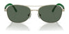 Polo PP9002 Sunglasses | Size 51 / Shiny Pale Gold / Dark Green (3N 14.0%) №942571