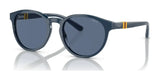 Polo PP9502 Sunglasses Shiny Navy Blue / Dark Blue