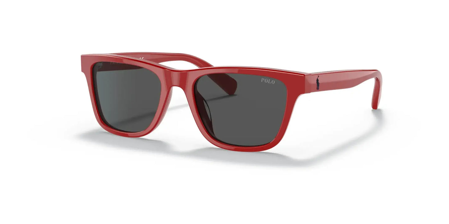 Polo PP9504U Sunglasses Shiny Red / Grey
