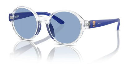 Polo PP9508U Sunglasses Shiny Crystal / Light Blue