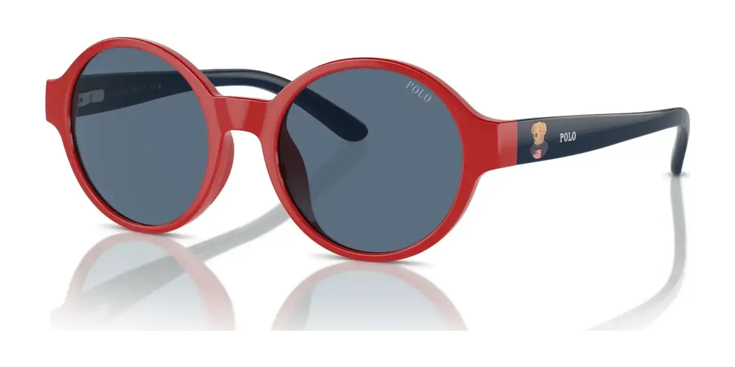 Polo PP9508U Sunglasses Shiny Red / Blue