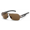 Porsche Design P8459 Sunglasses / Gray Brown Matte / Dark Gray Matte / Brown Polarized / Size M