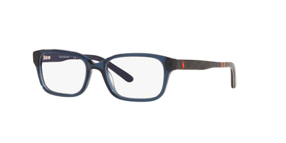 Polo PP8520 Eyeglasses Shiny Transparent Blue